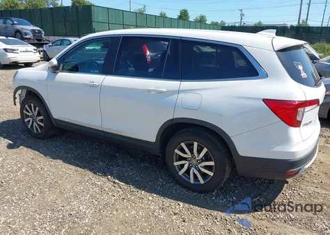2021 Honda Pilot Awd Ex from USA, damaged, VIN 5FNYF6H34MB037482
